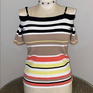 🐘Calvin Klein Spaghetti Strap Off shoulder Blouse